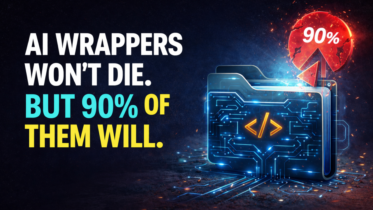 AI Wrappers Won’t Die, But 90% Will - The Real Moat in AI Products